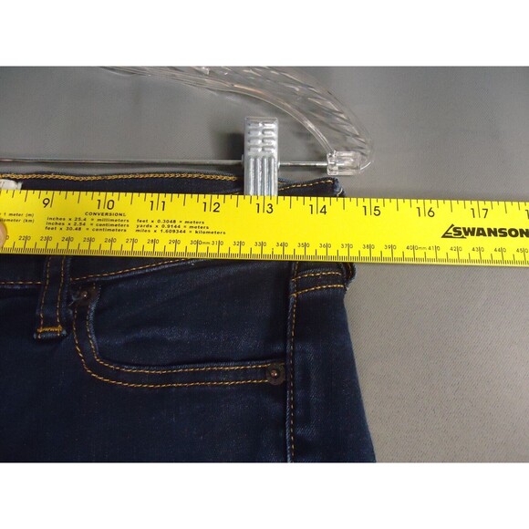 J Crew Stretch Jeans Straight and Narrow F0102 Dark Rinse Size 26/29 - Picture 5 of 8